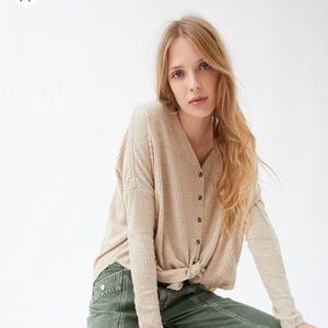 Urban Outfitters Button-Top with Knot